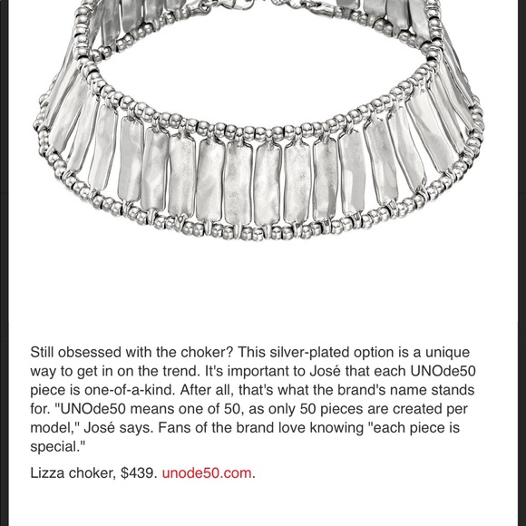 COPY - UNOde50 Choker Necklace - Picture 4 of 5